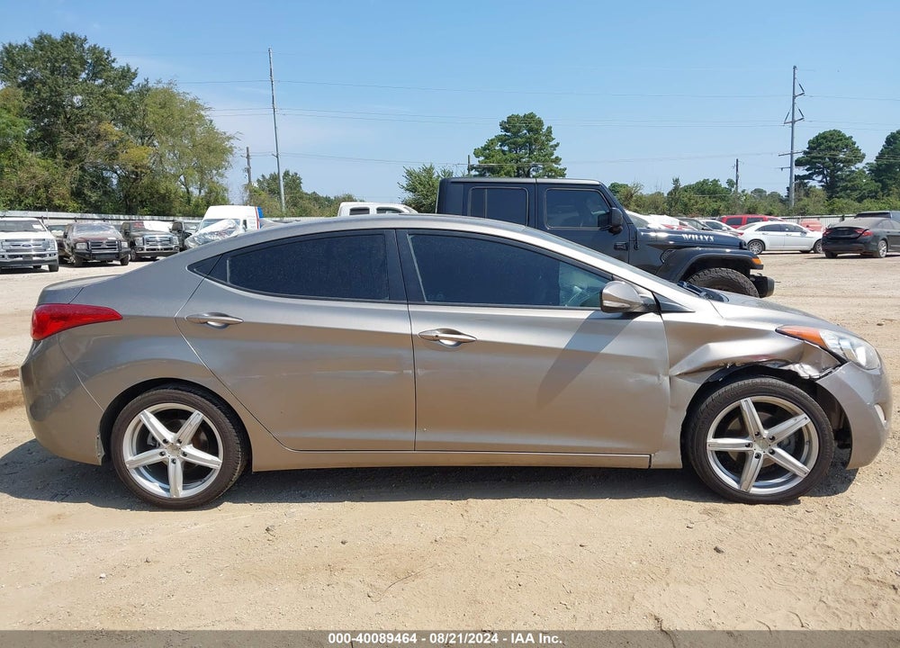 2013 HYUNDAI ELANTRA LIMITED VIN: 5NPDH4AEXDH324688