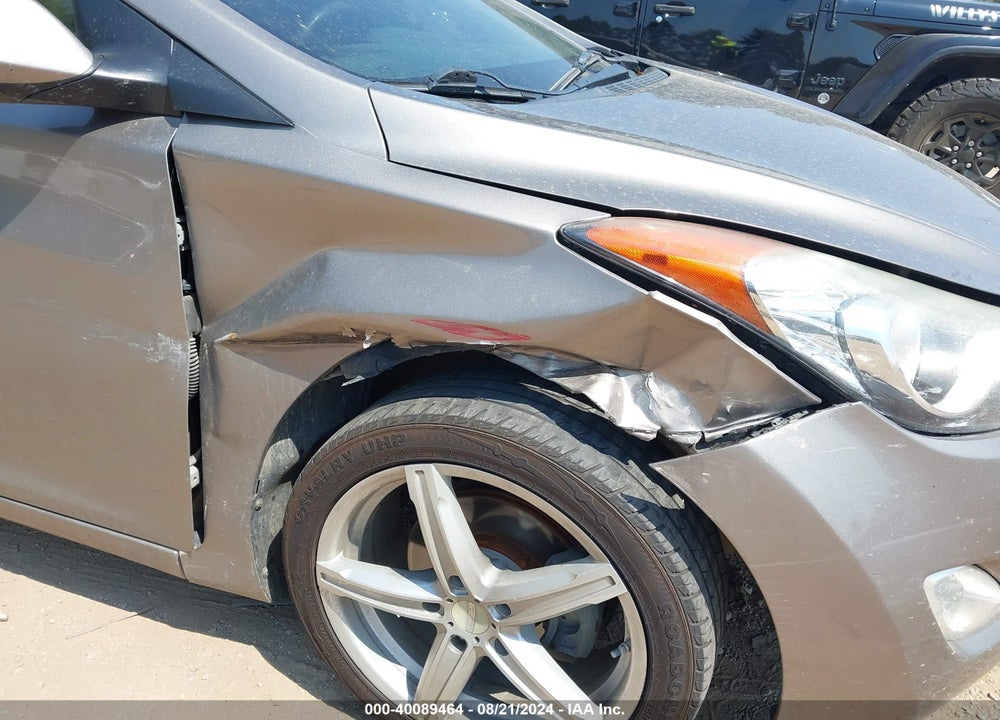 2013 HYUNDAI ELANTRA LIMITED VIN: 5NPDH4AEXDH324688