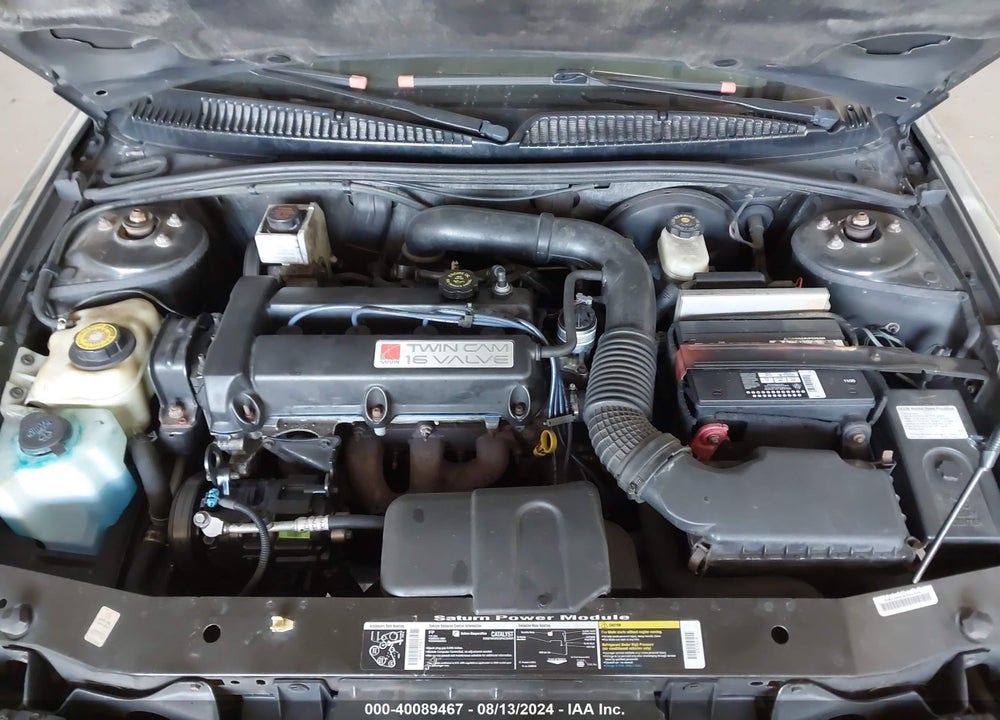 2000 SATURN SL2 VIN: 1G8ZK5276YZ239997