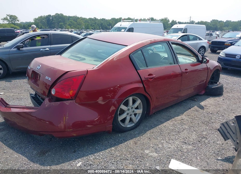 2004 NISSAN MAXIMA VIN: 1N4BA41E74C892863