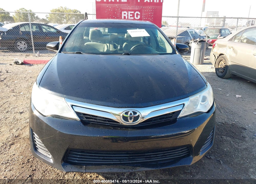 2012 TOYOTA CAMRY LE VIN: 4T4BF1FK9CR167879
