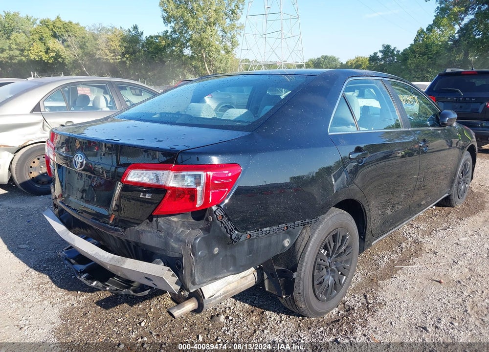 2012 TOYOTA CAMRY LE VIN: 4T4BF1FK9CR167879