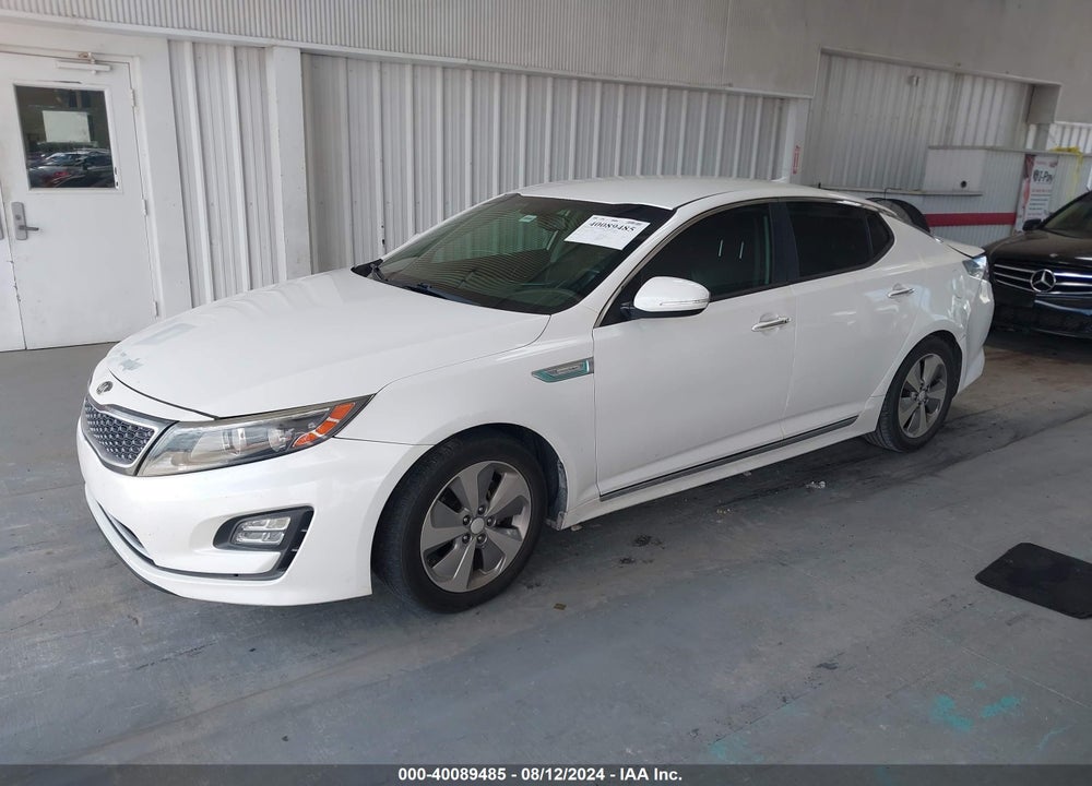2015 KIA OPTIMA HYBRID EX VIN: KNAGN4AD5F5090277