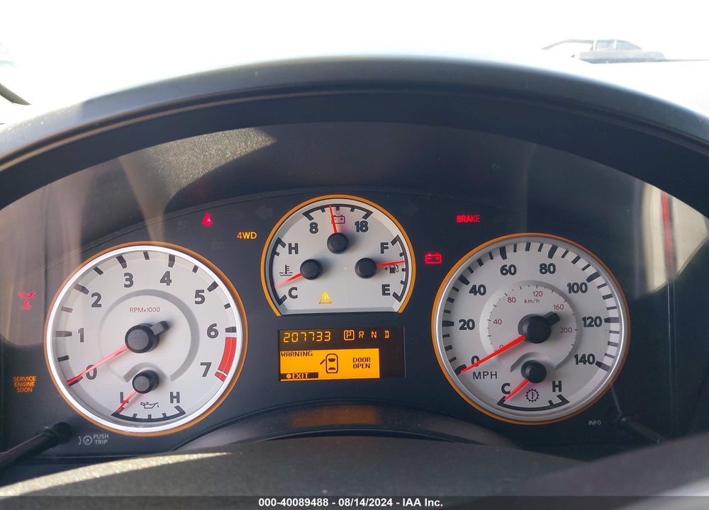 2010 NISSAN TITAN PRO-4X VIN: 1N6AA0ECXAN301736