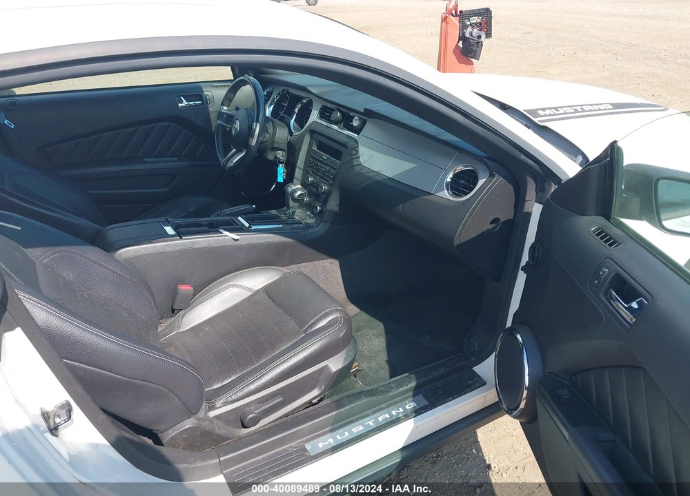 2012 FORD MUSTANG V6 PREMIUM VIN: 1ZVBP8AM7C5211124