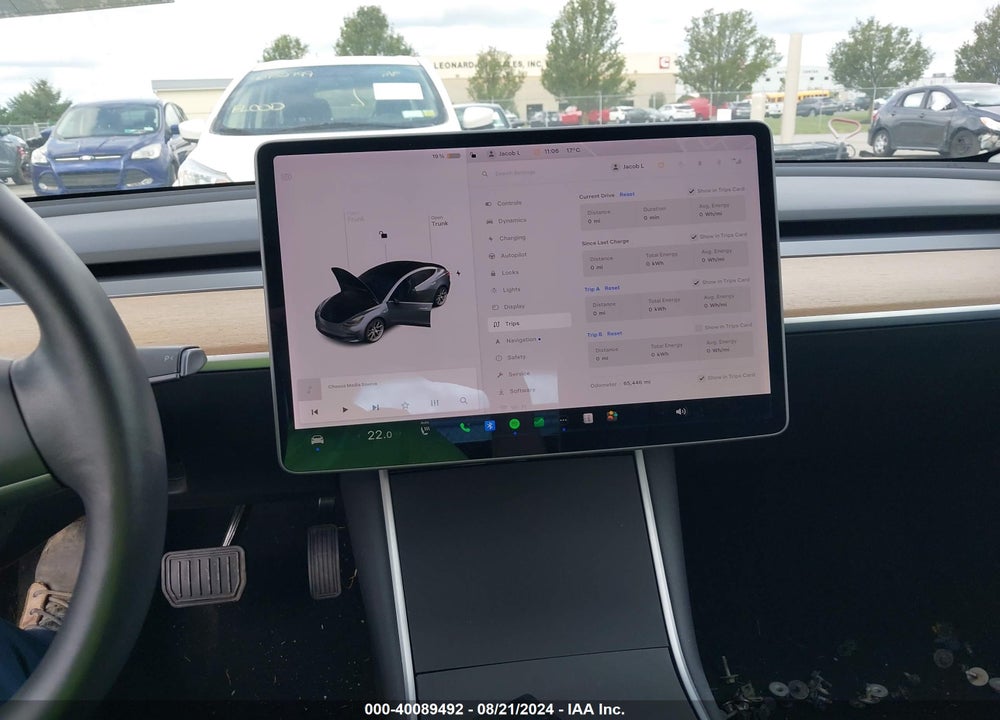 2020 TESLA MODEL 3 LONG RANGE DUAL MOTOR ALL-WHEEL DRIVE VIN: 5YJ3E1EB0LF635675