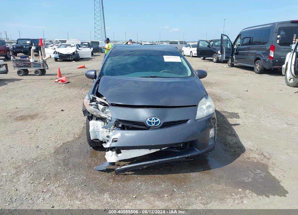 2011 TOYOTA PRIUS THREE VIN: JTDKN3DU5B5373260