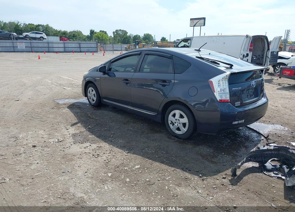 2011 TOYOTA PRIUS THREE VIN: JTDKN3DU5B5373260