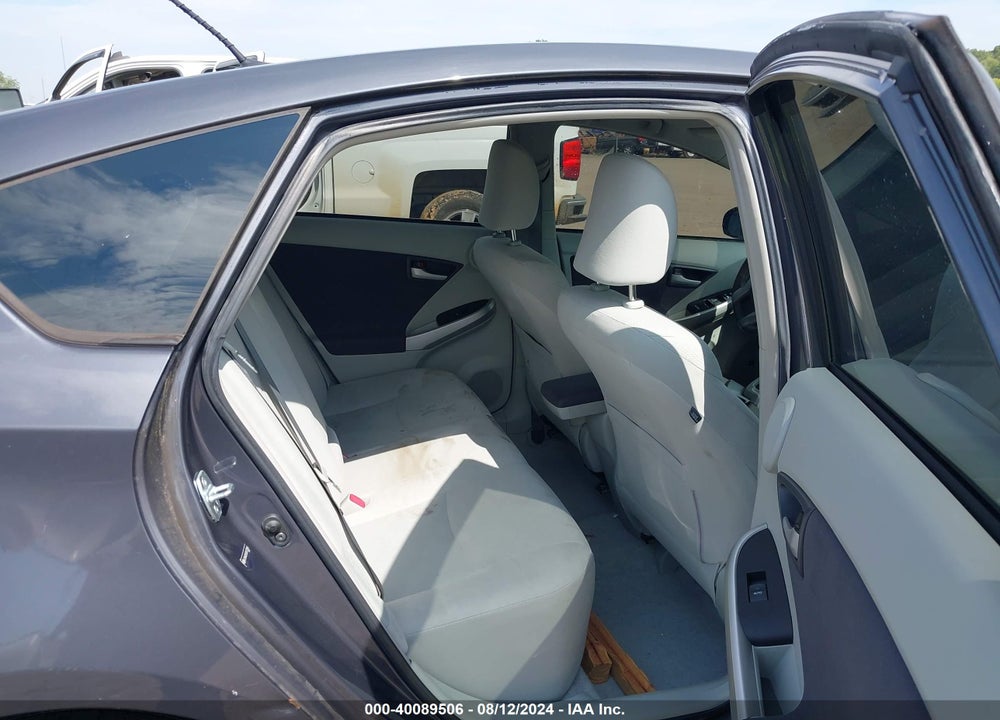 2011 TOYOTA PRIUS THREE VIN: JTDKN3DU5B5373260