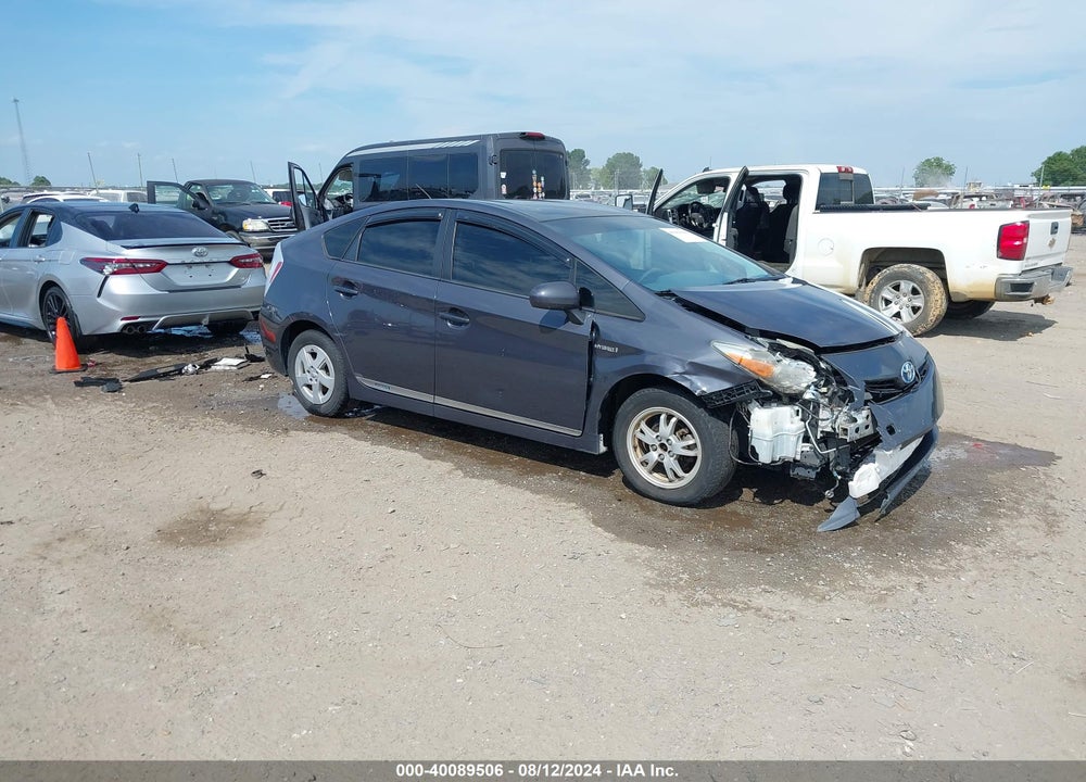 2011 TOYOTA PRIUS THREE VIN: JTDKN3DU5B5373260