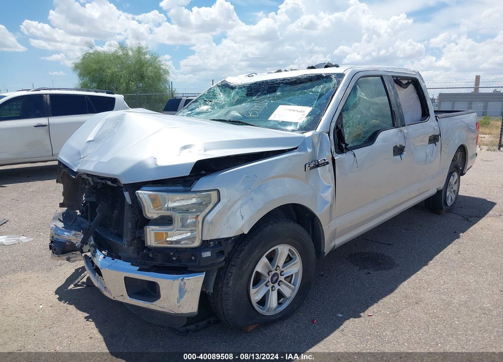 2016 FORD F-150 XLT VIN: 1FTEW1C80GFA17254