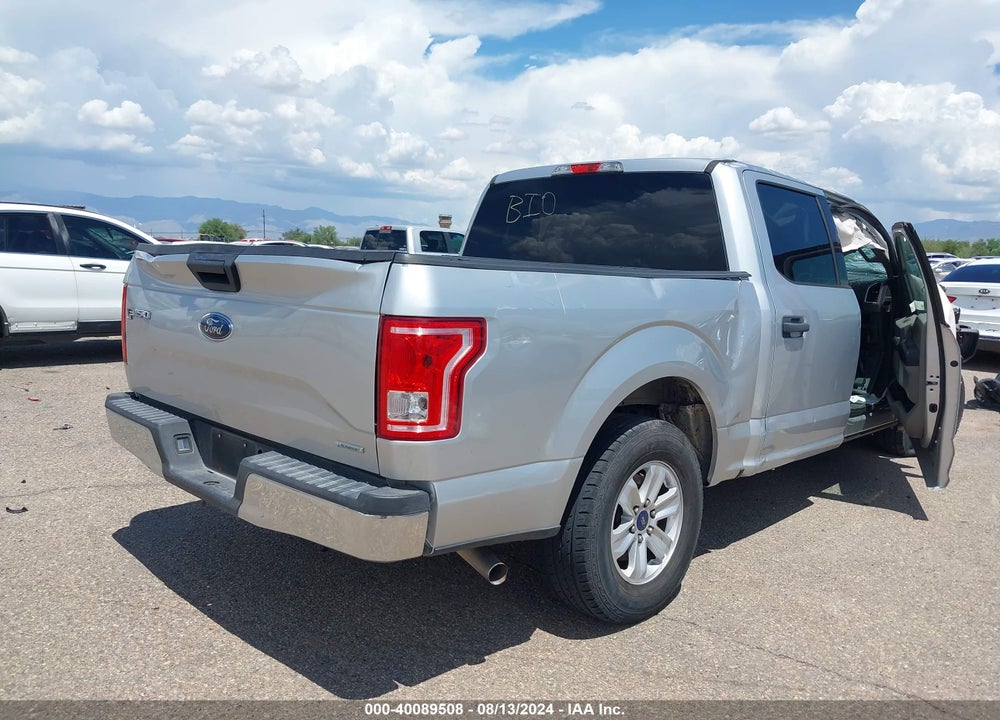 2016 FORD F-150 XLT VIN: 1FTEW1C80GFA17254