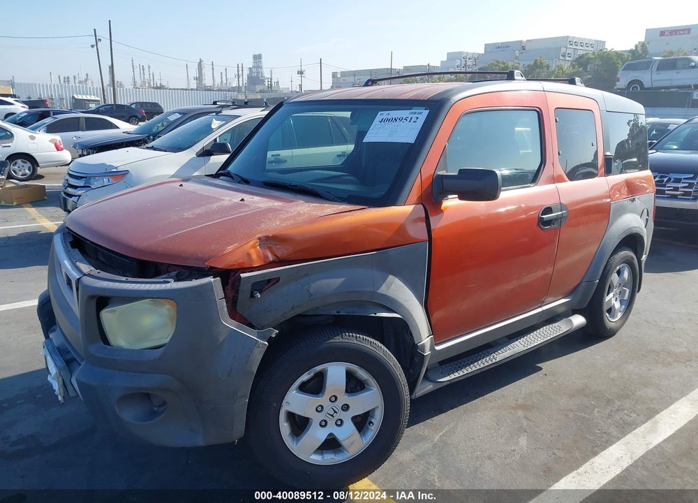 2004 HONDA ELEMENT EX VIN: 5J6YH28694L025963