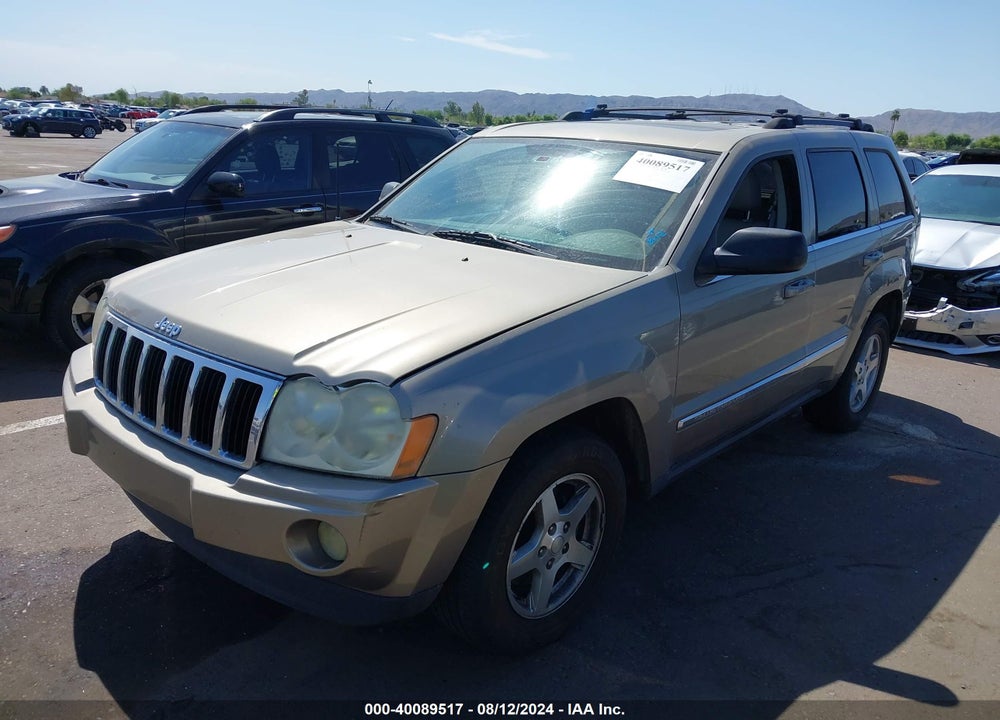 2005 JEEP GRAND CHEROKEE LIMITED VIN: 1J8HS58N95C619270