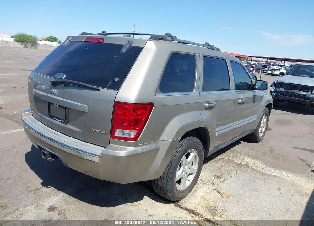 2005 JEEP GRAND CHEROKEE LIMITED VIN: 1J8HS58N95C619270
