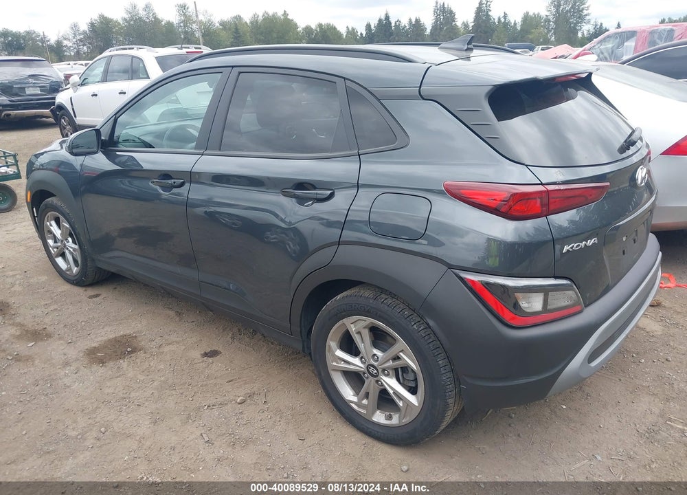 2022 HYUNDAI KONA SEL VIN: KM8K3CAB9NU884338