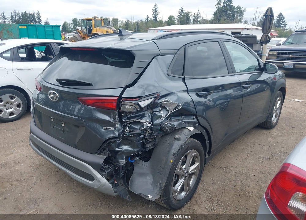 2022 HYUNDAI KONA SEL VIN: KM8K3CAB9NU884338