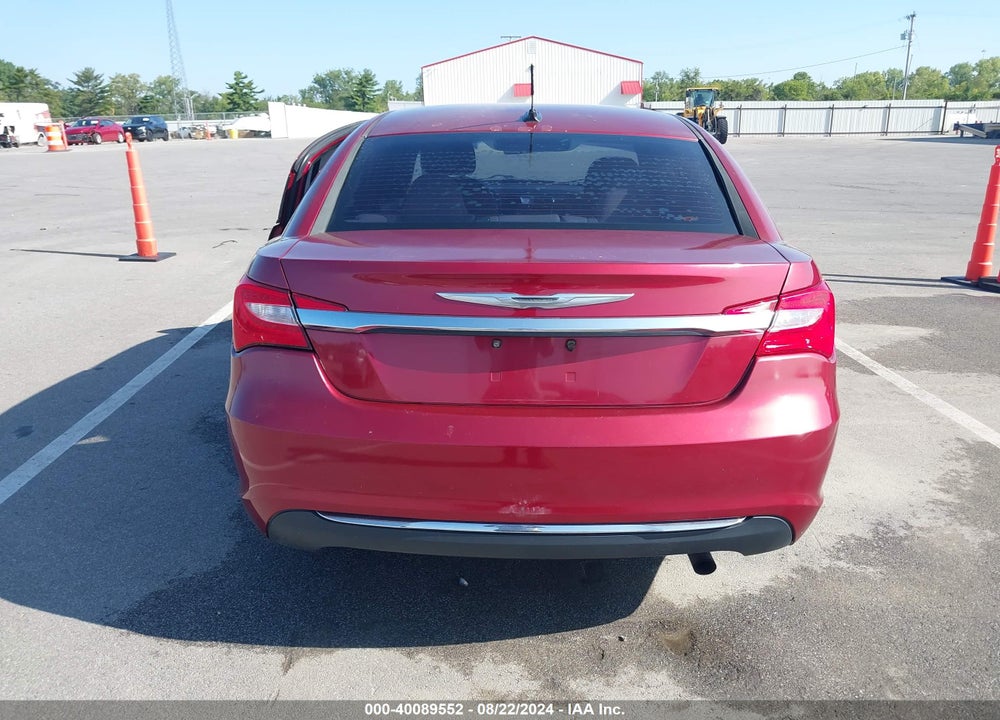 2012 CHRYSLER 200 TOURING VIN: 1C3CCBBB3CN108753