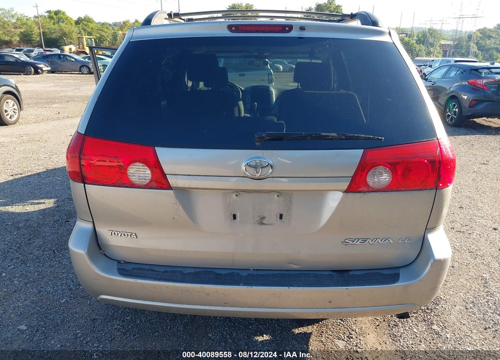2006 TOYOTA SIENNA LE VIN: 5TDZA23C16S443723