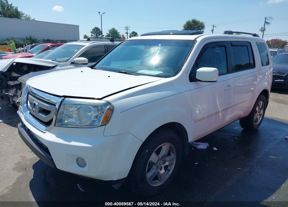 2011 HONDA PILOT EX-L VIN: 5FNYF3H63BB046289