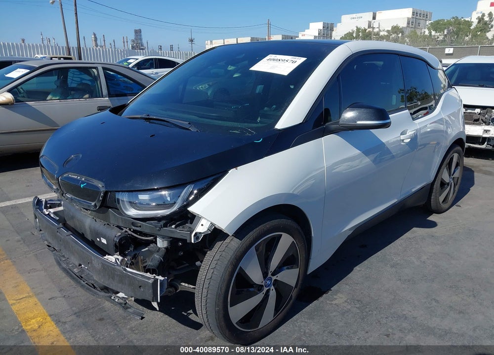 2017 BMW I3 REX VIN: WBY1Z8C35HV890216
