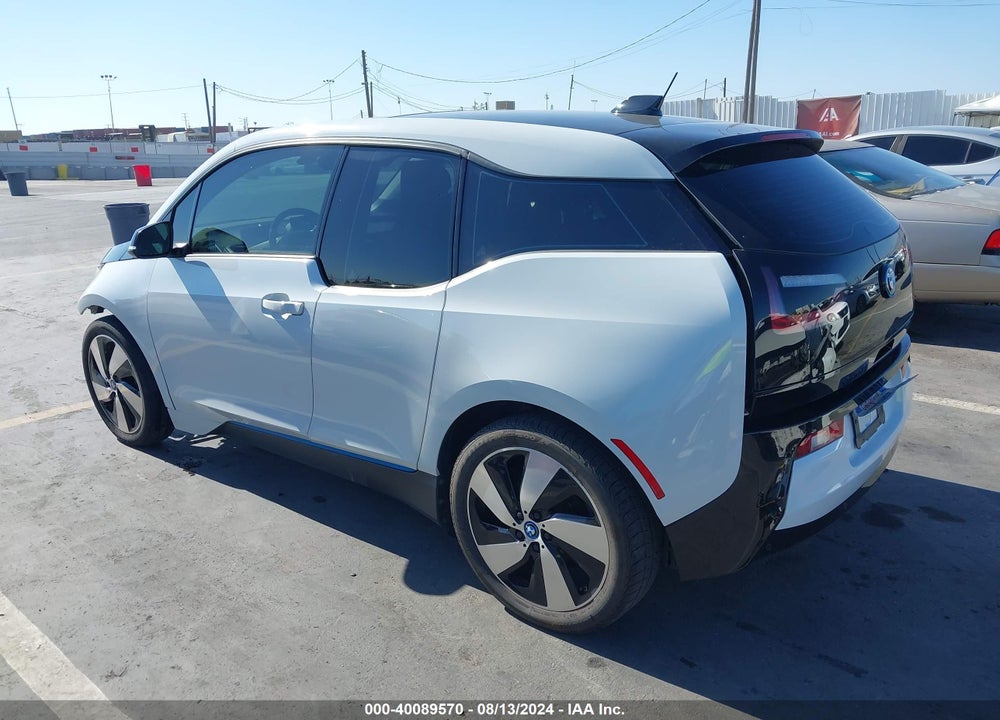 2017 BMW I3 REX VIN: WBY1Z8C35HV890216