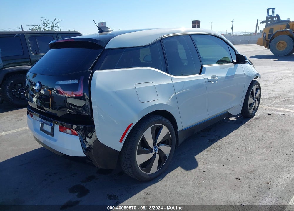 2017 BMW I3 REX VIN: WBY1Z8C35HV890216