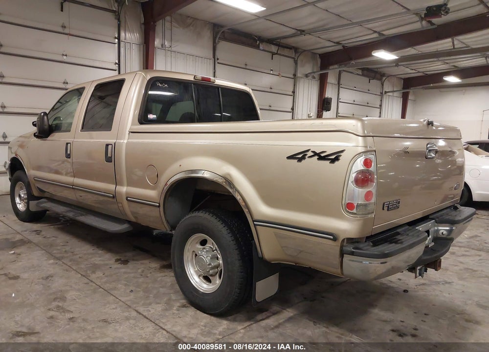 2000 FORD F-250 LARIAT/XL/XLT VIN: 1FTNW21S6YEB92717