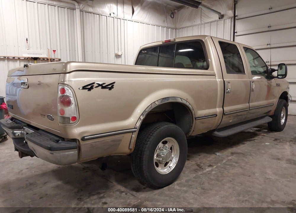 2000 FORD F-250 LARIAT/XL/XLT VIN: 1FTNW21S6YEB92717