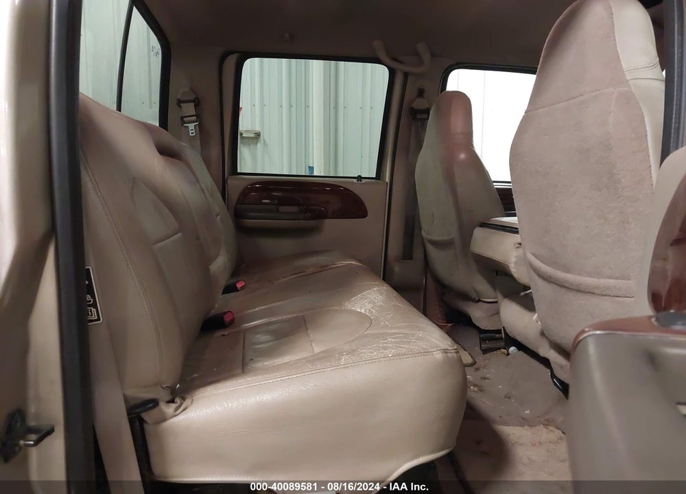 2000 FORD F-250 LARIAT/XL/XLT VIN: 1FTNW21S6YEB92717
