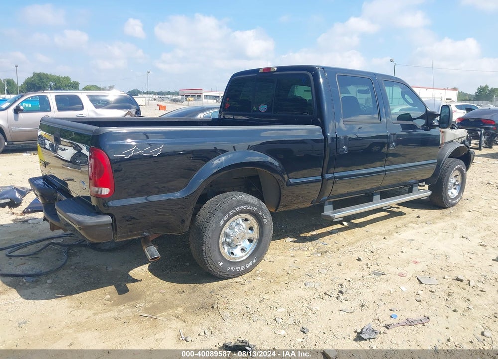 2004 FORD F-250 LARIAT/XL/XLT VIN: 1FTNW21S84EA34261