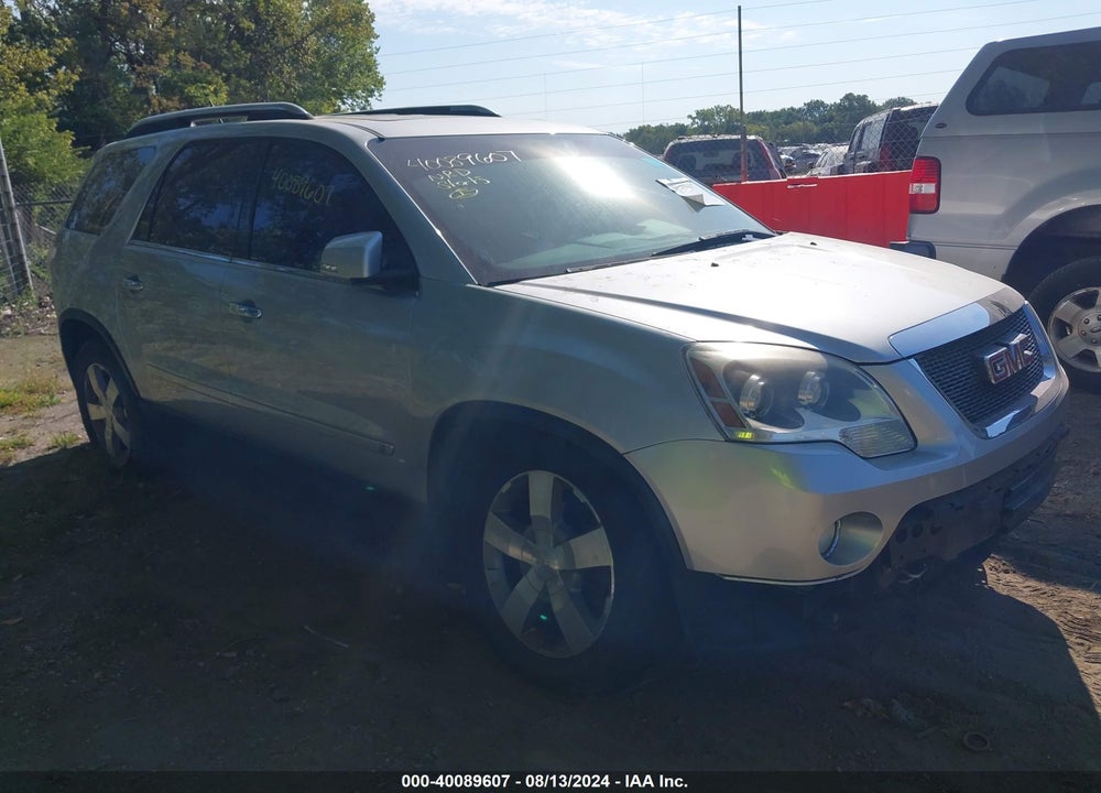 2009 GMC ACADIA SLT-2 VIN: 1GKER33D59J160530