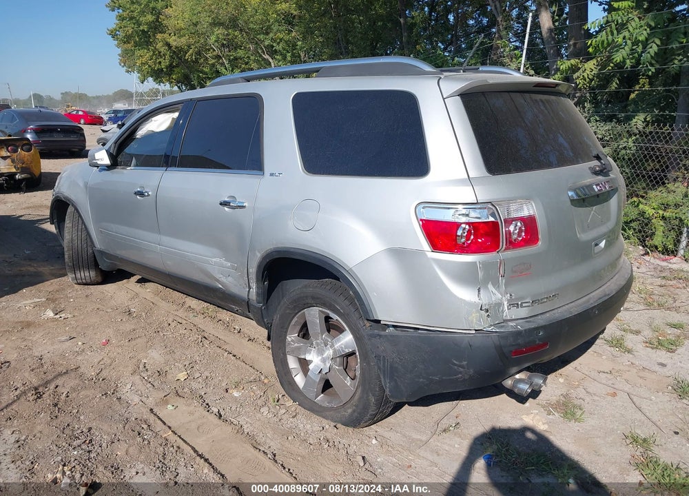 2009 GMC ACADIA SLT-2 VIN: 1GKER33D59J160530