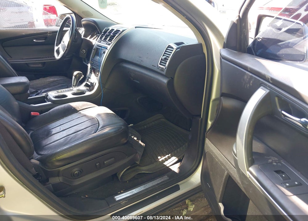 2009 GMC ACADIA SLT-2 VIN: 1GKER33D59J160530