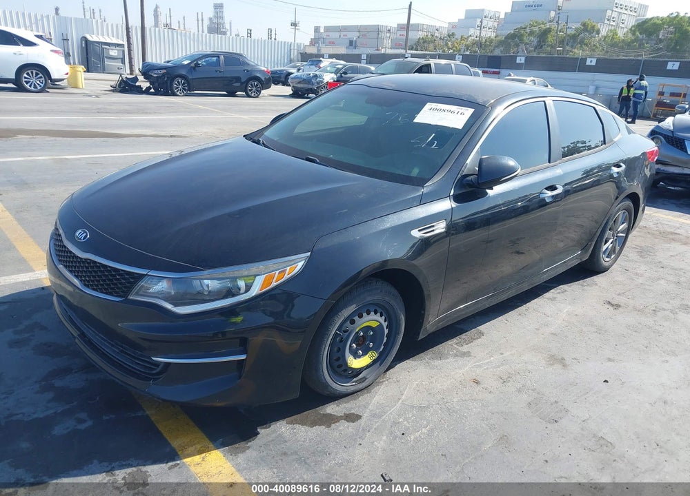 2018 KIA OPTIMA LX TURBO VIN: 5XXGT4L16JG217666