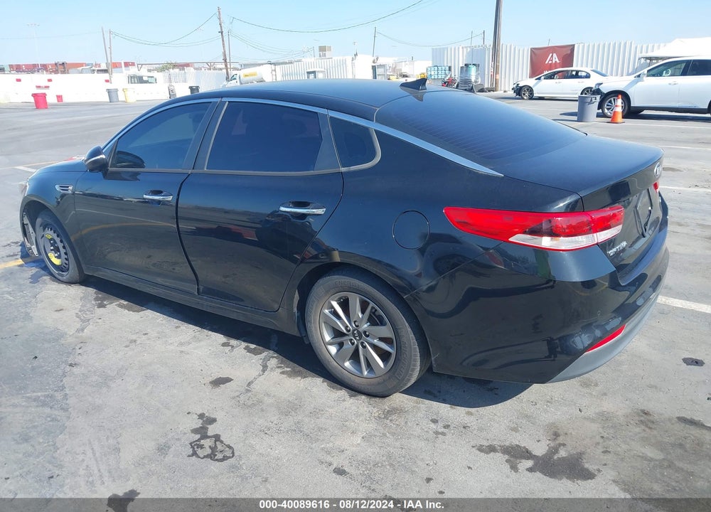 2018 KIA OPTIMA LX TURBO VIN: 5XXGT4L16JG217666