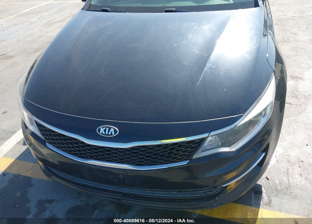 2018 KIA OPTIMA LX TURBO VIN: 5XXGT4L16JG217666