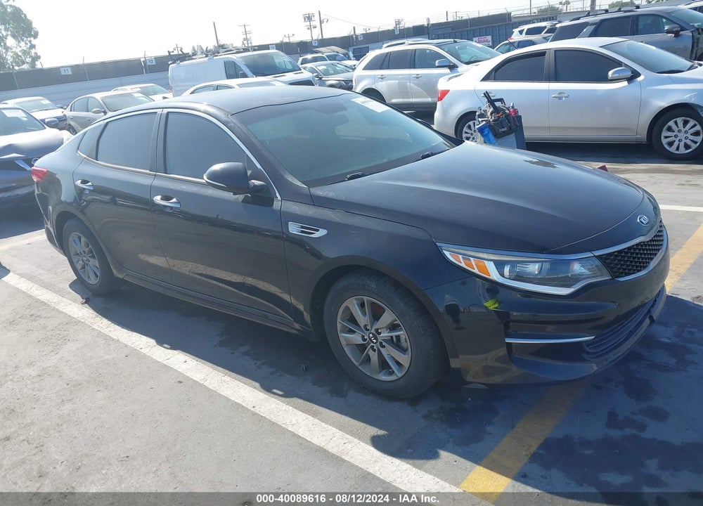 2018 KIA OPTIMA LX TURBO VIN: 5XXGT4L16JG217666