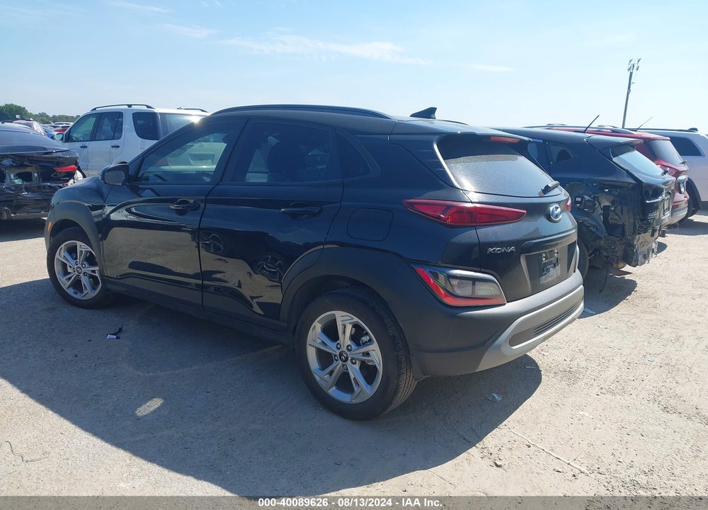 2022 HYUNDAI KONA SEL VIN: KM8K62AB7NU802513