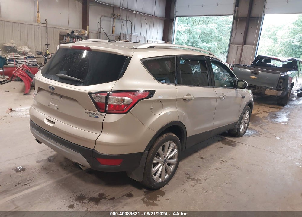 2017 FORD ESCAPE TITANIUM VIN: 1FMCU9J97HUD47330