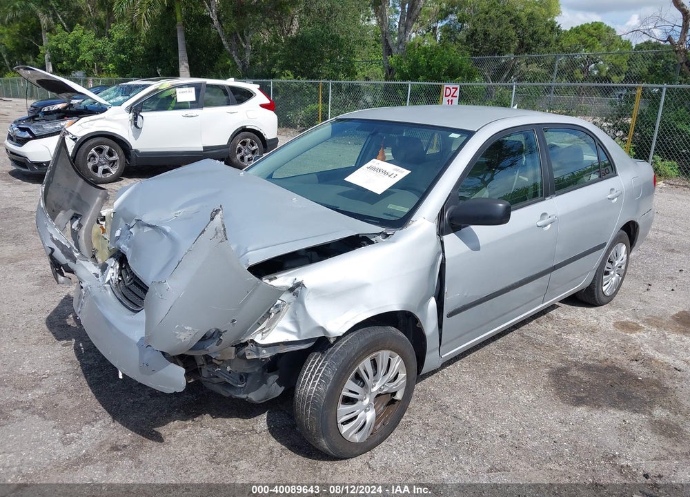 2007 TOYOTA COROLLA CE VIN: JTDBR32E470100976