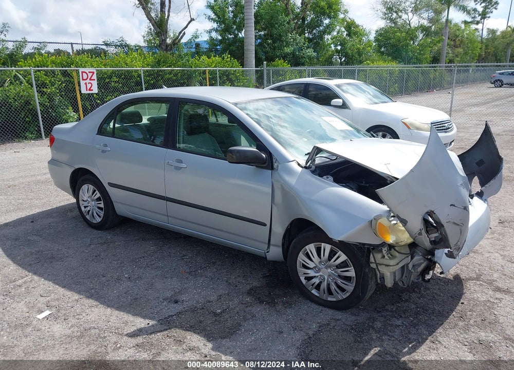 2007 TOYOTA COROLLA CE VIN: JTDBR32E470100976