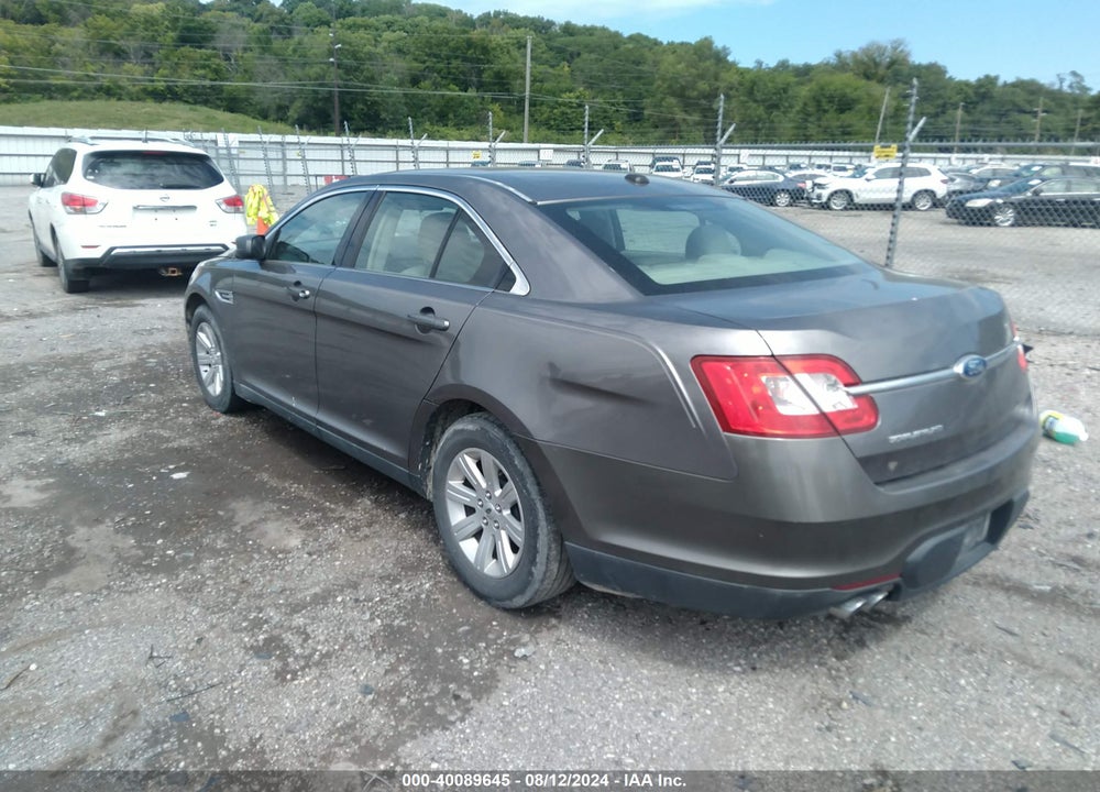 2012 FORD TAURUS SE VIN: 1FAHP2DW6CG102638
