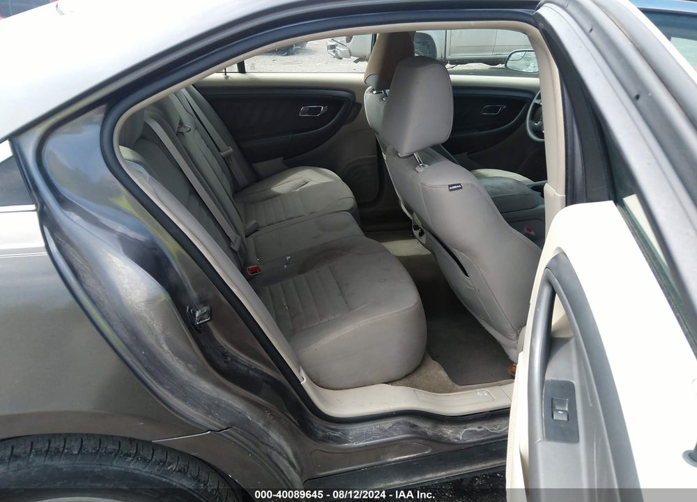 2012 FORD TAURUS SE VIN: 1FAHP2DW6CG102638