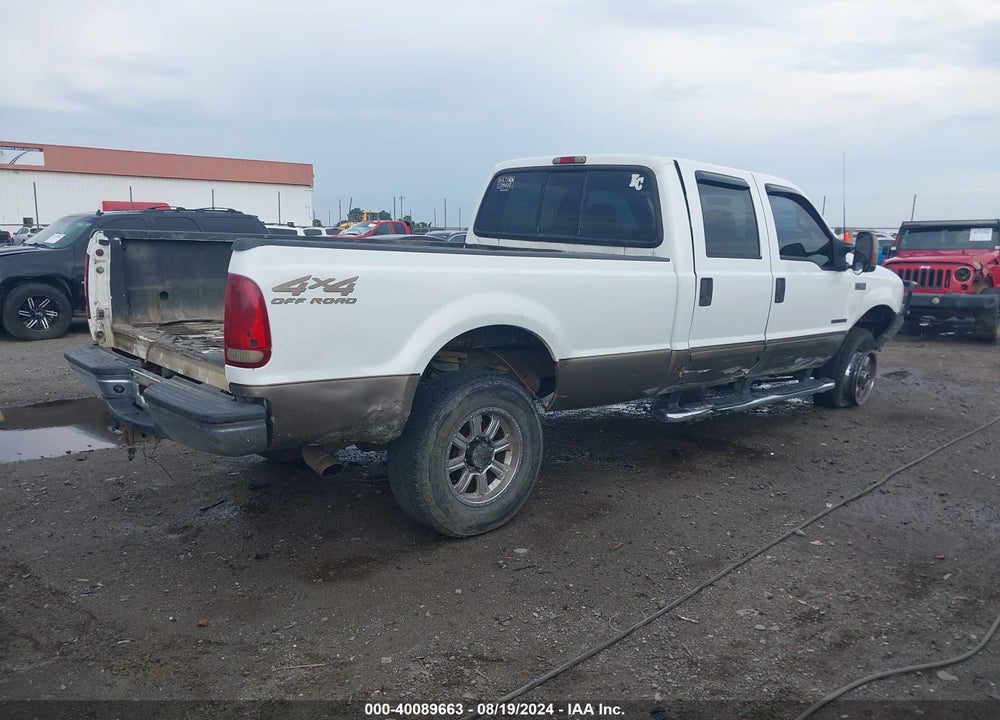 2002 FORD F-350 LARIAT/XL/XLT VIN: 1FTSW31F82ED44581