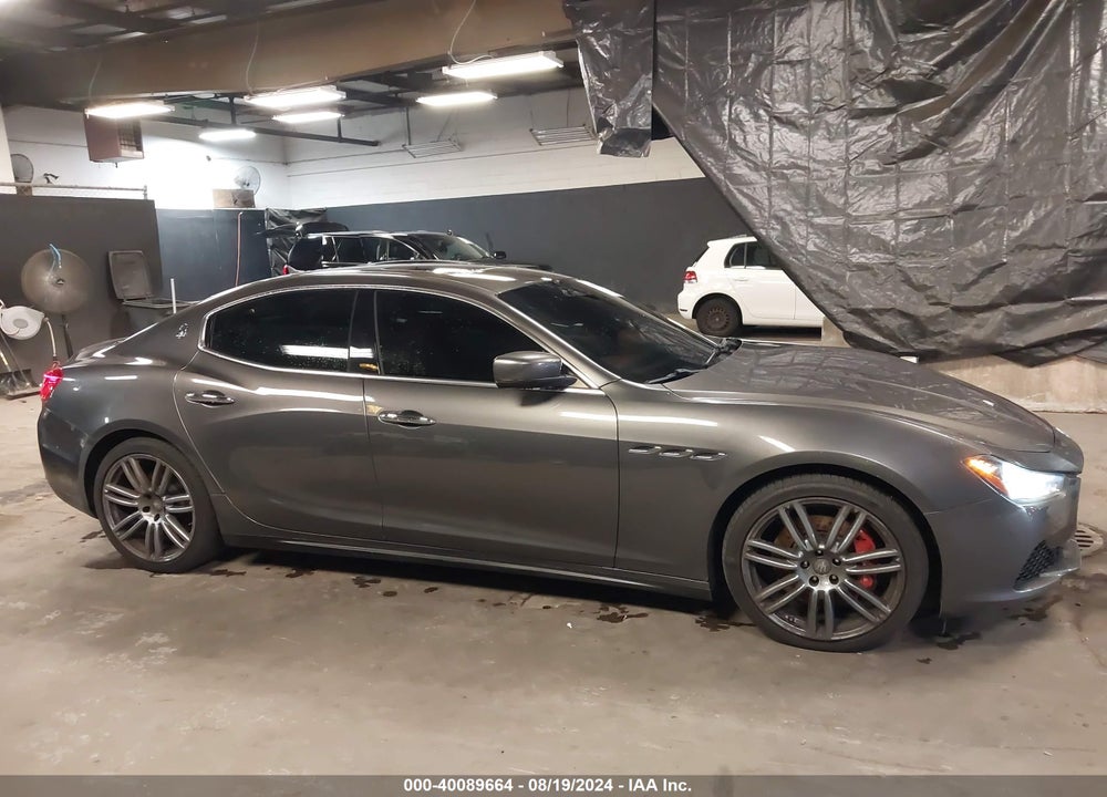 2014 MASERATI GHIBLI S Q4 VIN: ZAM57RTA9E1106809