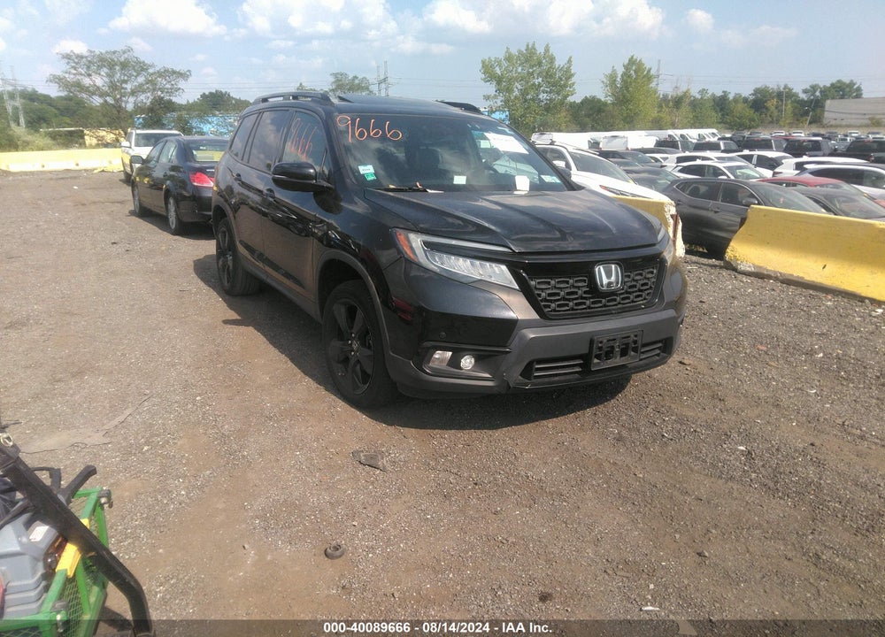 2019 HONDA PASSPORT ELITE VIN: 5FNYF8H08KB014639