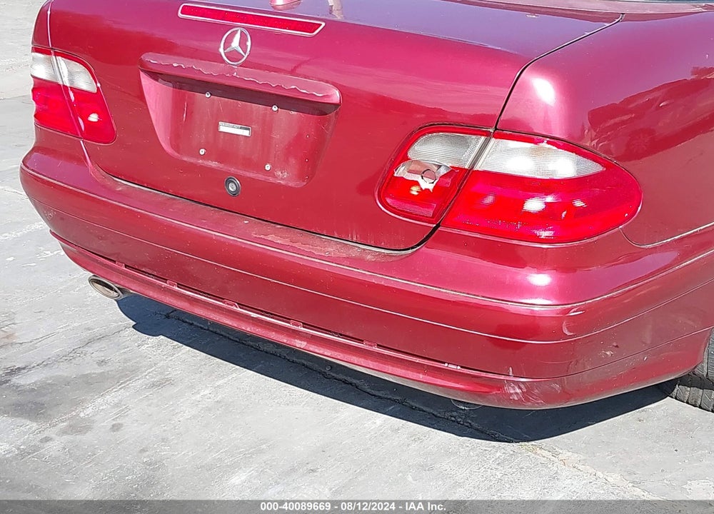 2003 MERCEDES-BENZ CLK 320 VIN: WDBLK65G53T142717