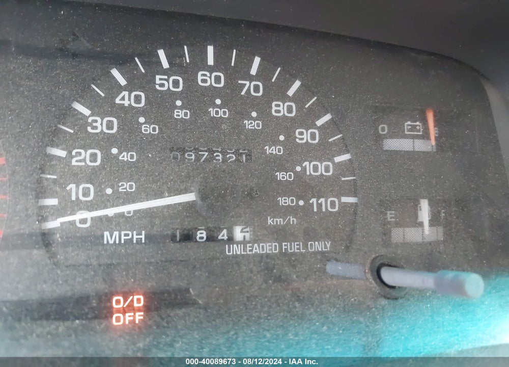 1997 TOYOTA T100 DX V6 VIN: JT4UN22D5V0042184