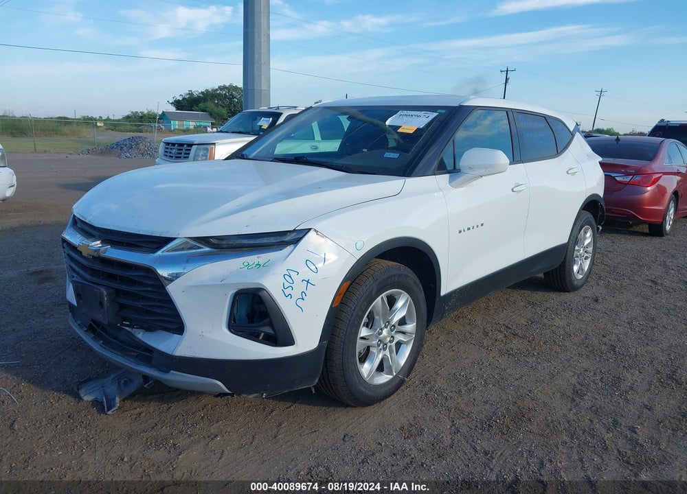 2021 CHEVROLET BLAZER FWD 1LT VIN: 3GNKBBRA7MS524374